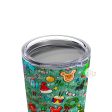 Christmas Doodle Tumbler 20oz Supply