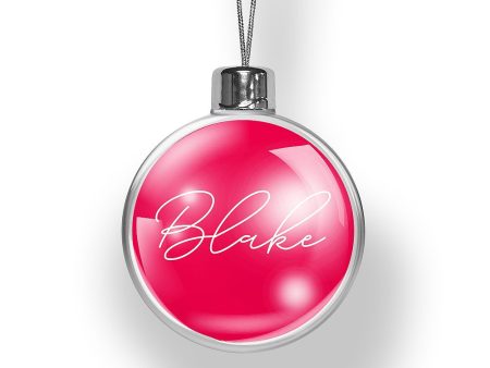 Name Christmas Bauble (Temporarily Out of Stock) Sale