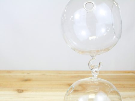 Wholesale by the Case: Double Hook Hanging Globe Terrariums [Min Order 48] Hot on Sale