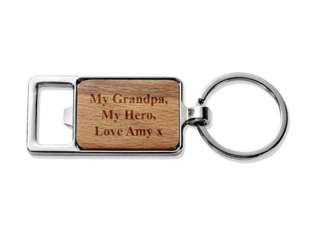 My Grandpa Rectangle Metal Keyring Online now