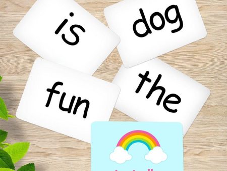 Rainbow Sight Word Cards Online now