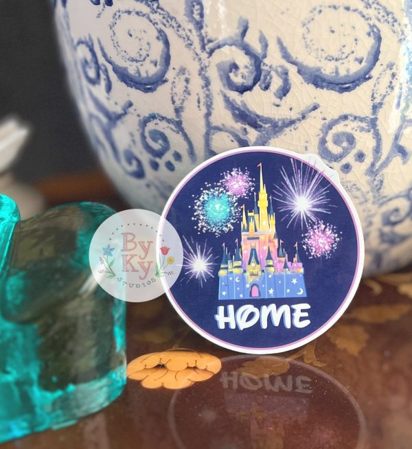 Castle Home Vinyl Sticker Online now