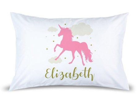 Pink Unicorn Pillow Case Fashion