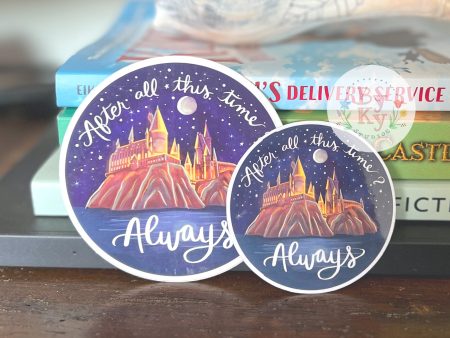 Wizarding School Always Sticker on Sale