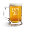 Bow Tie Glass Beer Mug Cheap