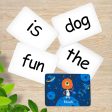 Space Sight Word Cards on Sale