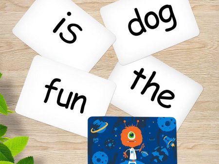 Space Sight Word Cards on Sale