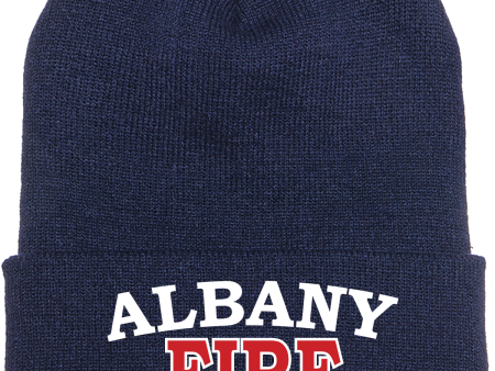 Albany Fire Logo Beanie - Cuffed Online