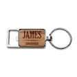 Groomsman Rectangle Metal Keyring Online now