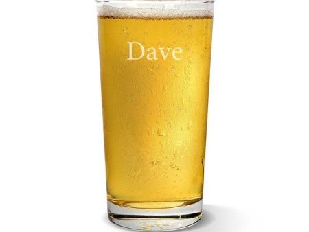 Name Pint Glass Hot on Sale