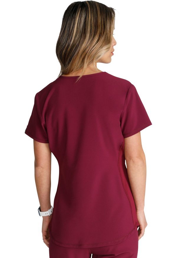 Cherokee Women s Snap Front Henley Top Hot on Sale