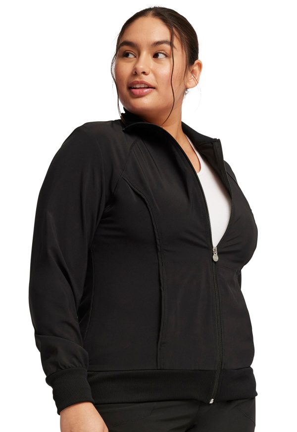 Cherokee Infinity Zip Front Jacket Hot on Sale