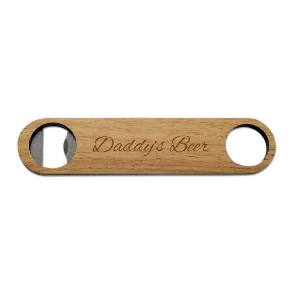 Daddy s Wooden Bottle Opener Discount