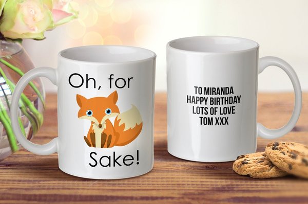 Fox Sake Mug Discount