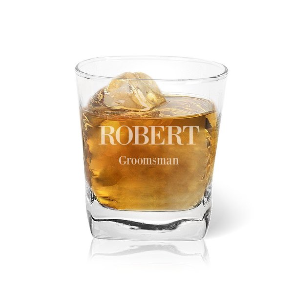 Groomsman Tumbler Glass Online now