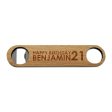 Happy Birthday Wooden Bottle Opener Online Hot Sale