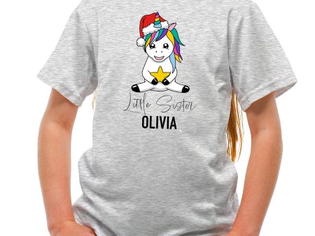 Unicorn Christmas Family T-Shirt Online