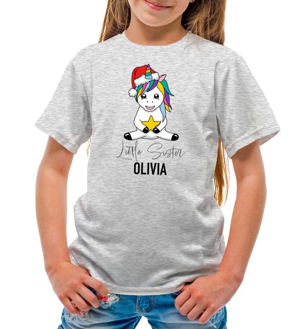 Unicorn Christmas Family T-Shirt Online