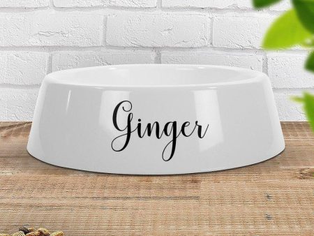 Name Pet Bowl - Small on Sale