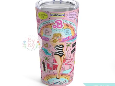 Barbie Movie Tumbler 20oz Discount