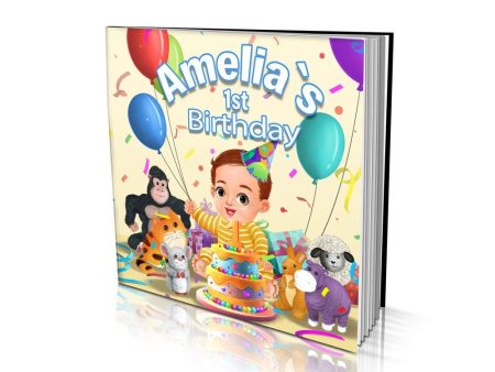 1st Birthday Large Soft Cover Story Book Online Sale