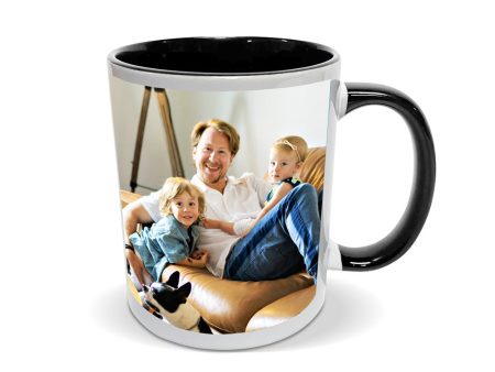 Colour Mug - Black Hot on Sale