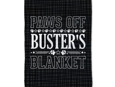 Paws Off Pet Blanket - Small Hot on Sale