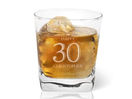 Happy Birthday Tumbler Glass Fashion