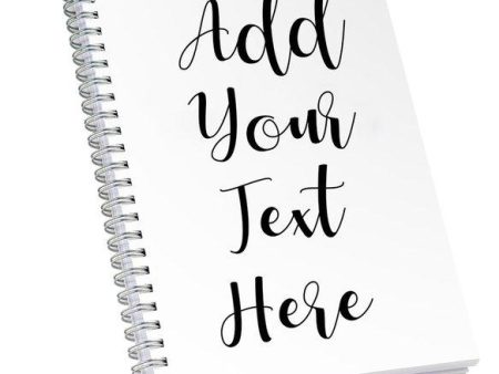 Add Your Own Message Sketch Book For Discount