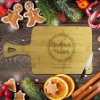 Christmas Wishes Rectangle Bamboo Serving Board Hot on Sale