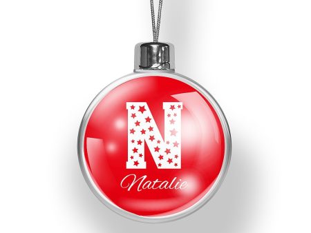 Initial Christmas Bauble (Temporarily Out of Stock) Online