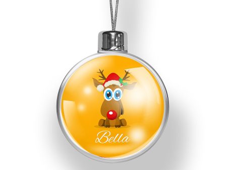 Cute Reindeer Christmas Bauble (Temporarily Out of Stock) Hot on Sale