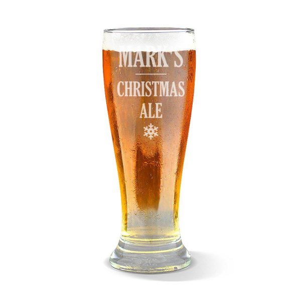 Christmas Ale Premium 425ml Beer Glass Online now