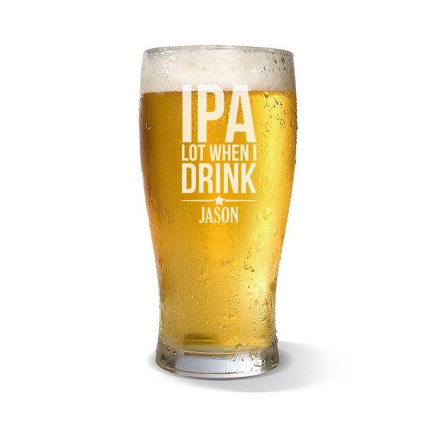 IPA Standard 425ml Beer Glass Cheap