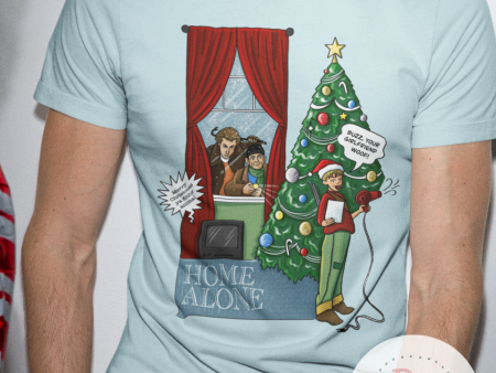 Home Alone  Unisex Tee For Cheap