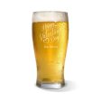 Happy Valentine s Day Standard 285ml Beer Glass Supply