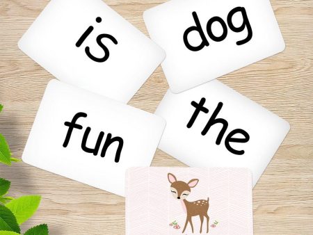 Cute Deer Sight Word Cards Discount