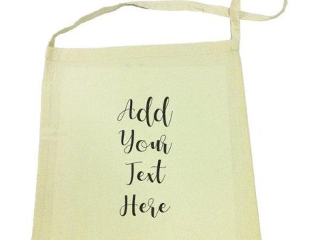 Add Your Own Message Calico Tote Bag Online Sale