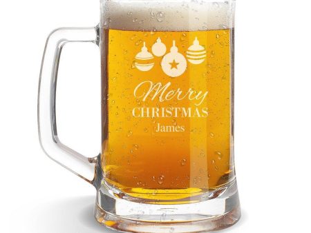 Bauble Glass Beer Mug Fashion