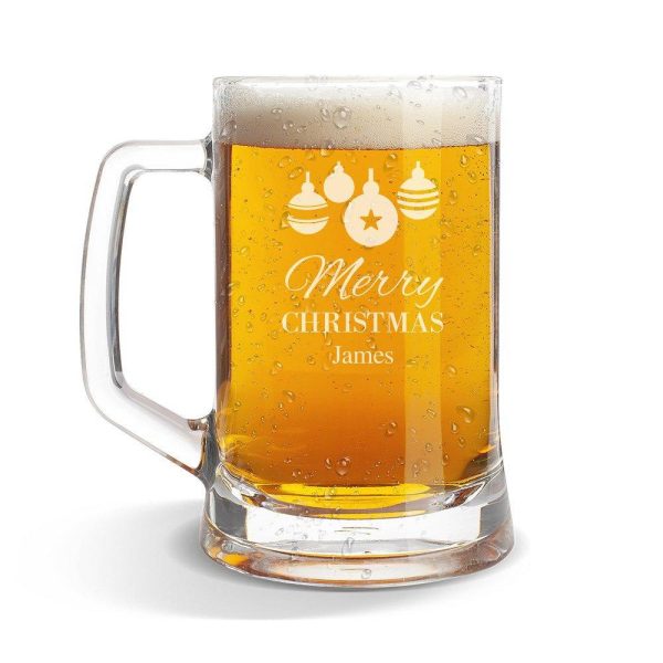 Bauble Glass Beer Mug Fashion