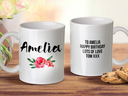 Flowers Mug Online Hot Sale