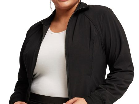 Cherokee Infinity Zip Front Jacket Hot on Sale