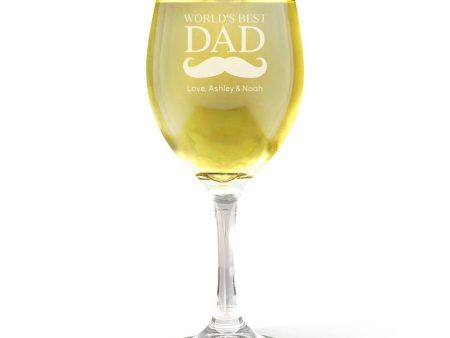 Moustache Wine Glass For Discount