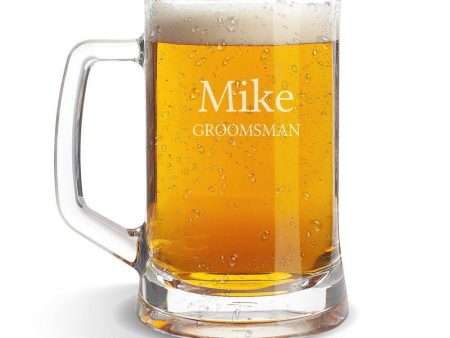 Mike Glass Beer Mug Fashion