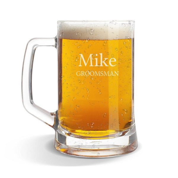 Mike Glass Beer Mug Fashion