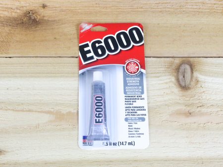 E-6000 Waterproof Glue - Mini Size 1 2 Ounce - Perfect for Attaching Air Plants to Wood, Cork bark, Metal or Glass Online Hot Sale