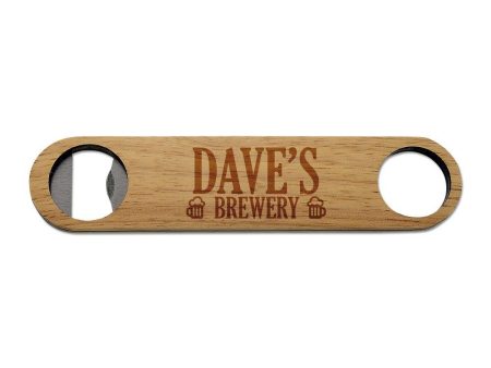 Brewery Wooden Bottle Opener Supply