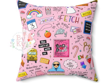 Mean Girls Throw Pillow Sale