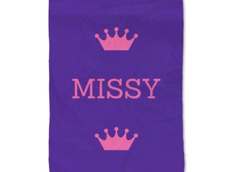 Crown Pet Blanket - Large Supply