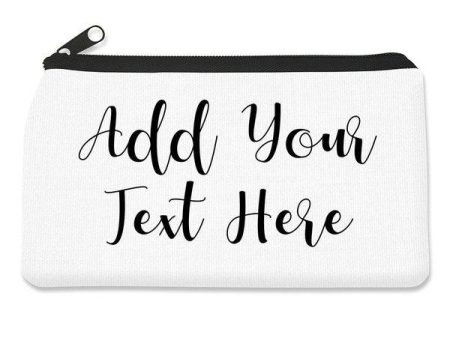 Add Your Own Message Pencil Case - Small Fashion